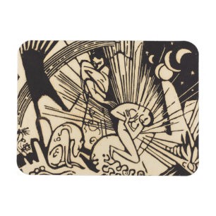 Franz Marc   Reconciliation Versoehnung Magnet