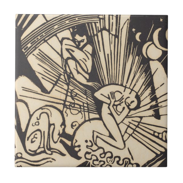Franz Marc | Reconciliation Versoehnung Tile (Front)
