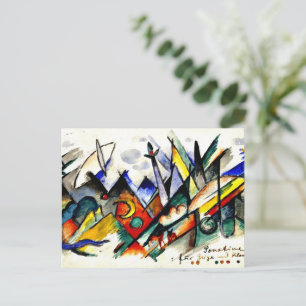 Franz Marc - Sonatine for Violin and Piano Postcard