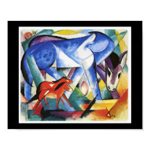 Franz Marc, The First Animals,