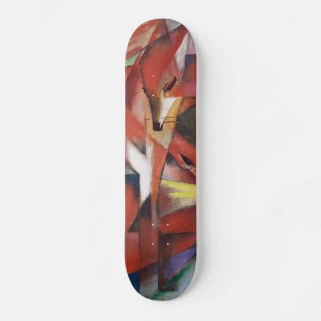 Franz Marc - The Foxes, 1913 Skateboard (Front)