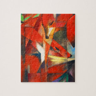 Franz Marc The Foxes Jigsaw Puzzle