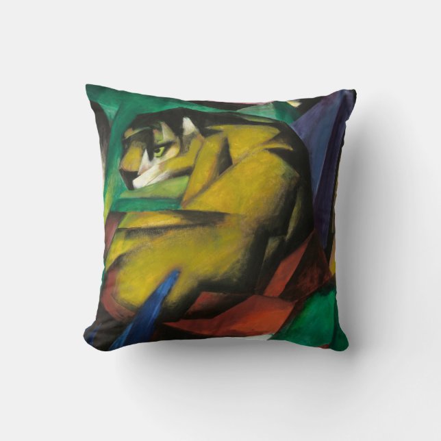 Franz Marc The Tiger Cushion (Front)