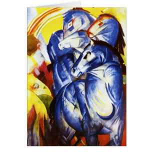 Franz Marc The Tower of Blue Horses