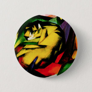 Franz Marc Tiger Button