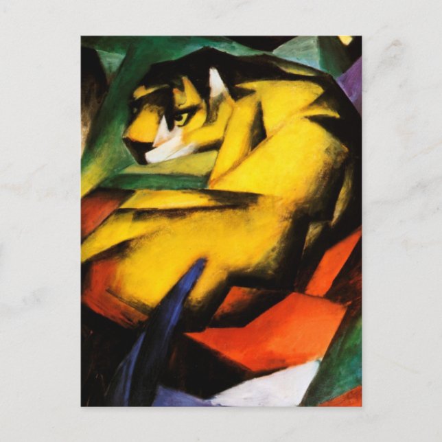 Franz Marc - Tiger Postcard (Front)
