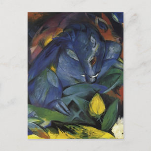 Franz Marc- Wild Pigs (Boar and sow) Postcard