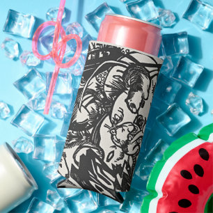 Franz Marc's Animal Legend: High-Resolution Art  Seltzer Can Cooler