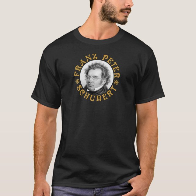 Franz Peter Schubert - Old Gold - ZZ T-Shirt (Front)