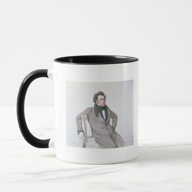 Franz Schubert , 1825 Mug (Left)