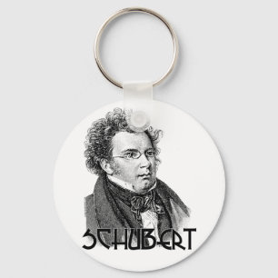 Franz Schubert Key Ring