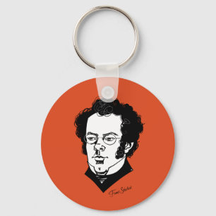Franz Schubert Key Ring