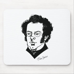 Franz Schubert Mouse Pad