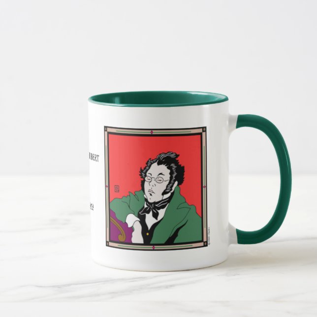 Franz Schubert Mug (Right)