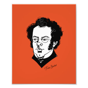Franz Schubert Photo Print