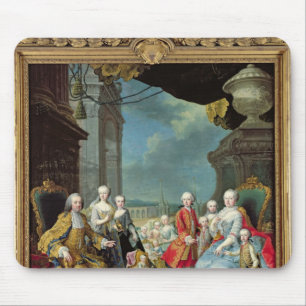 Franz Stephan I with his wife Marie-Therese Mouse Pad