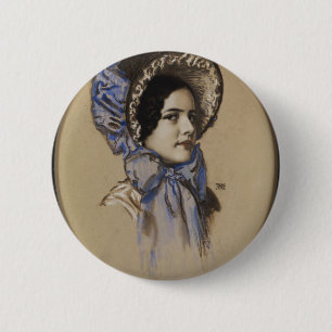 Franz Stuck Art 6 Cm Round Badge
