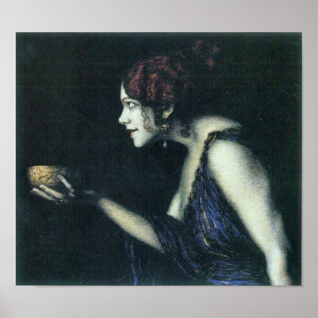 Franz von Stuck - Tilla Durieux as Circe Poster (Front)