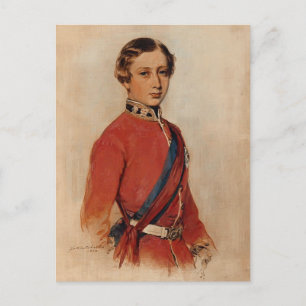 Franz Winterhalter: Albert Edward,Prince of Wales Postcard