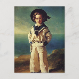 Franz Winterhalter- Albert Edward, Prince of Wales Postcard