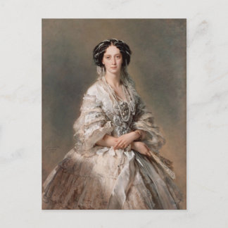 Franz Winterhalter- Portrait of Empress Maria Postcard