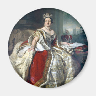 Franz Winterhalter Portrait Queen Victoria Magnet
