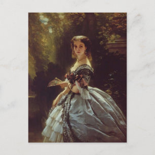 Franz Winterhalter- Princess Elizabeth Belosselsky Postcard