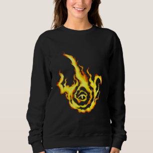 Franzied Flame Fan Art  Sweatshirt