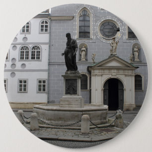 Franziskanerplatz Vienna Austria 6 Cm Round Badge