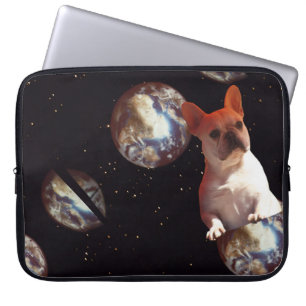 Französische Buldoggen-Laptop-Schutzldogle Laptop Sleeve