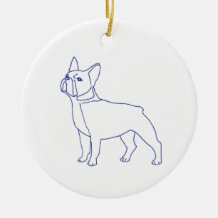 Französische Bulldogge Ceramic Ornament