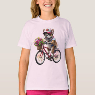 Französische Bulldogge Fahrrad French Bulldog T-Shirt