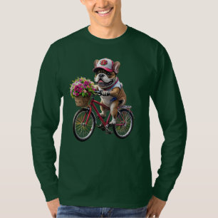 Französische Bulldogge Fahrrad French Bulldog T-Shirt