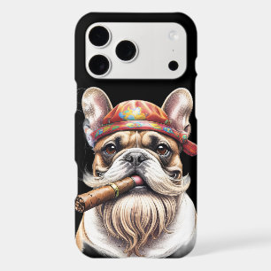 Französische Bulldogge French Bulldog Hippie