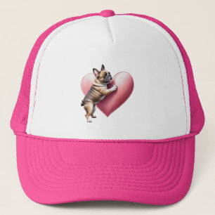 Französische Bulldogge I love you Trucker Hat