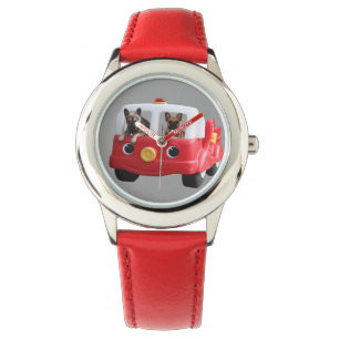 Französische Bulldogge Kinderarmbanduhr Watch