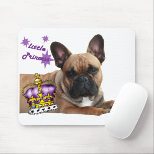 französische Bulldogge kleine Prinzessin  Mouse Pad