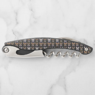 Französische Bulldogge Kopf French Bulldog  Corkscrew