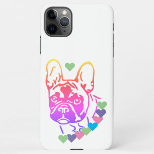 französische Bulldogge mit Herzhalsband 11 Pro  iPhone 11Pro Max Case