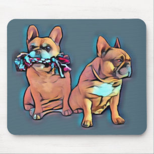 Französische. Bulldogge Mousepad