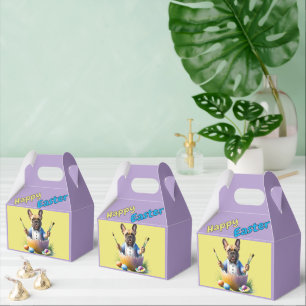 Französische Bulldogge Ostern Favour Box