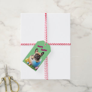 Französische Bulldogge Ostern Gift Tags