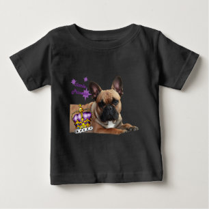 Französische Bulldogge Princess French Bulldog Baby T-Shirt