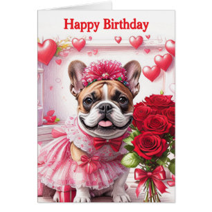 Französische Bulldogge Rosen French Bulldog