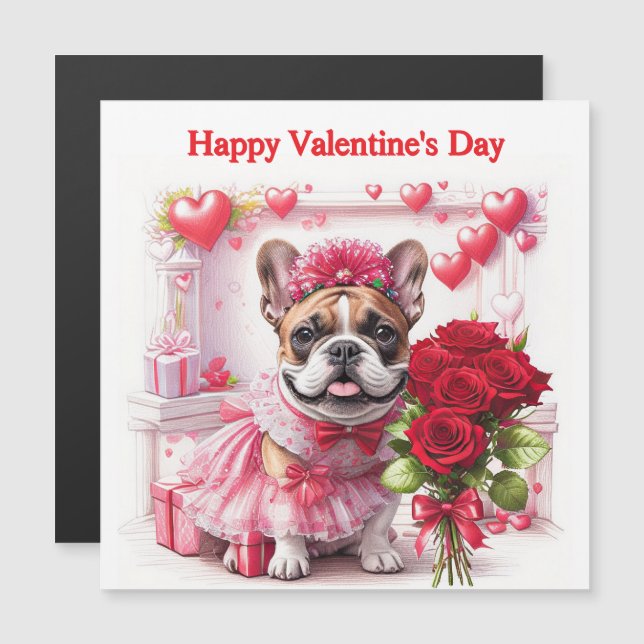 Französische Bulldogge Rosen French Bulldog (Front/Back)