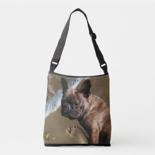 Französische Bulldogge Schultertasche Tragetasche Crossbody Bag