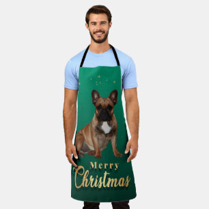 französische Bulldogge  Schürze Weihnachten Apron