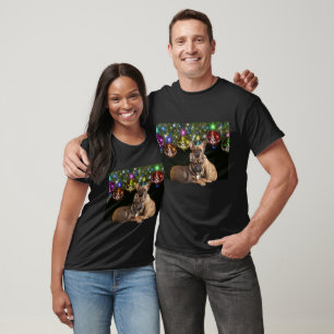 französische Bulldogge Shirt Weihnachten
