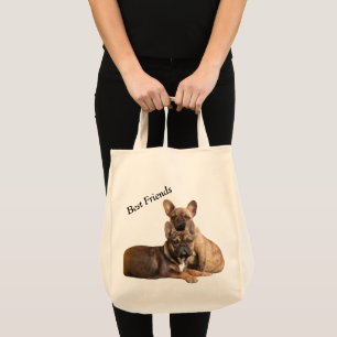 Französische Bulldogge Tasche Tote Bag