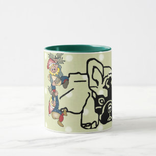 französische Bulldogge Tasse Weihnachten Mug